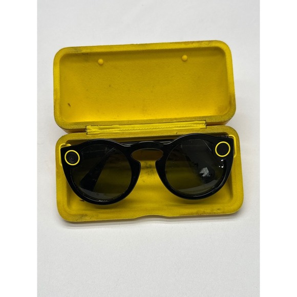Snapchat Spectacles 2.0 Sunglasses Black with Case - Designed By Snap Inc - Picture 5 of 7